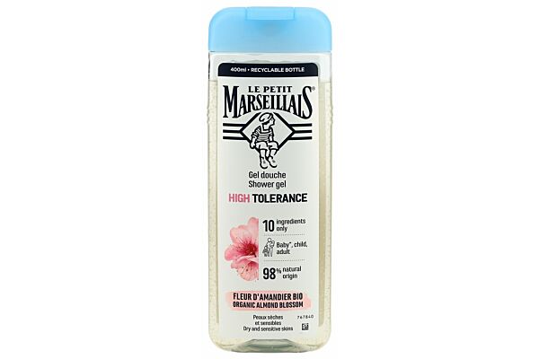 Le Petit Marseillais douche crème BIO fleur d'amandier fl 400 ml