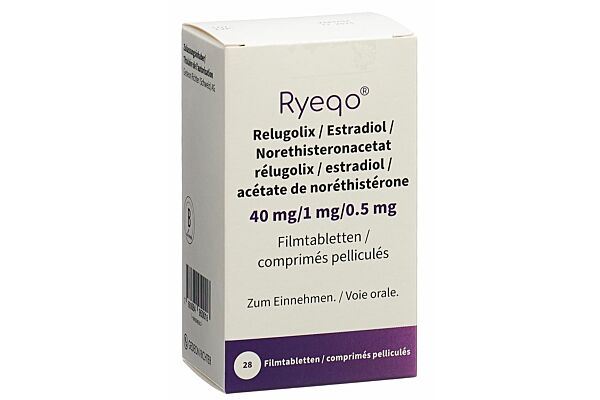 Ryeqo cpr pell 40 mg/1 mg/0.5 mg 28 pce