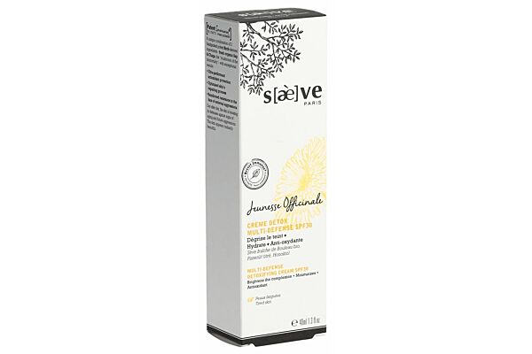 Saeve Detox Officinale crème détox multi-défense SPF30 tb 40 ml