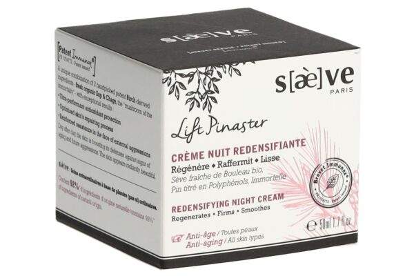 Saeve Lift Pinaster crème nuit redensifiante bte 50 ml