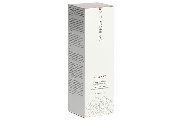 Swissclinical COLD LIFT crème correctrice fl 50 ml