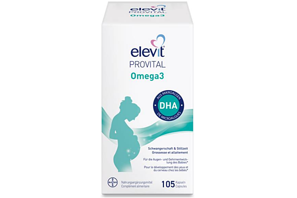 Elevit PROVITAL oméga3 caps 105 pce