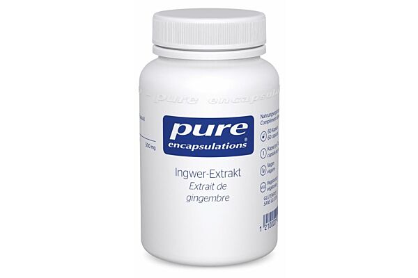 Pure Ingwer-Extrakt Kaps Fl 60 Stk