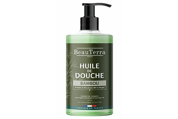 BeauTerra huile de douche bamboo fl 750 ml