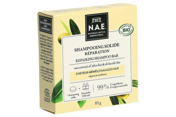 N.A.E. Solid Soap shampooing réparateur 85 g