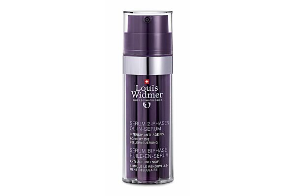 Louis Widmer 2 Phasen Öl in Serum sans parfum 35 ml