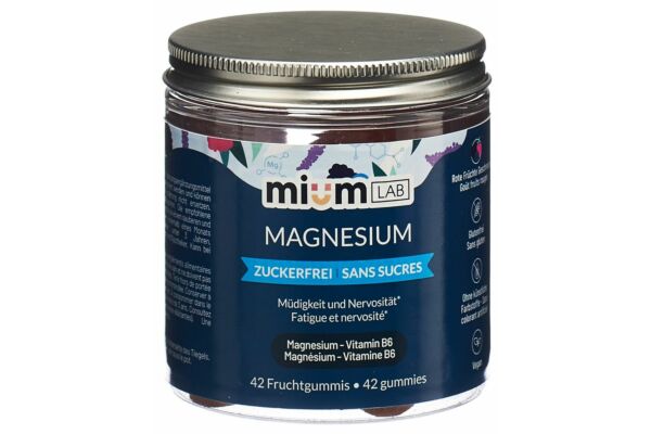 MiumLab Gummies Magnesium Ds 42 Stk