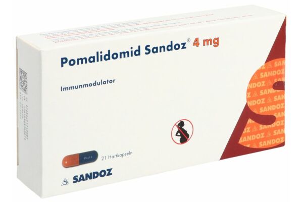 Pomalidomid Sandoz Kaps 4 mg 21 Stk