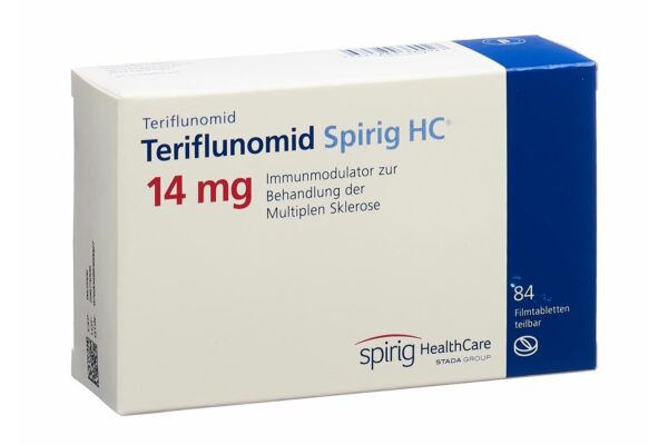 Teriflunomid Spirig HC Filmtabl 14 mg 84 Stk