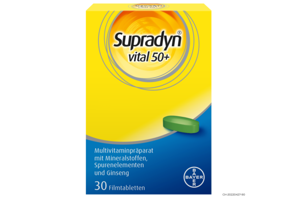 Supradyn Vital 50+ cpr pell bte 30 pce