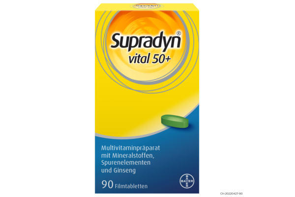 Supradyn Vital 50+ cpr pell bte 90 pce