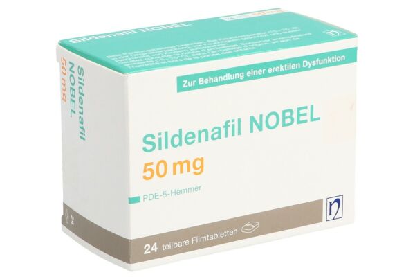 Sildenafil NOBEL cpr pell 50 mg 24 pce