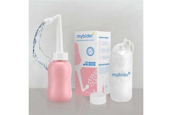 mybidet douchette anale et intime 300ml rosé clair