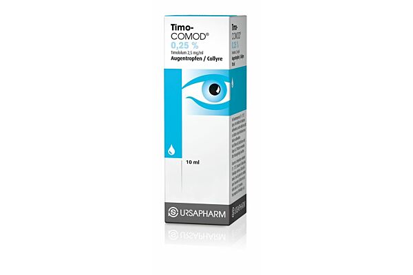 Timo-COMOD gtt opht 0.25 % fl 10 ml