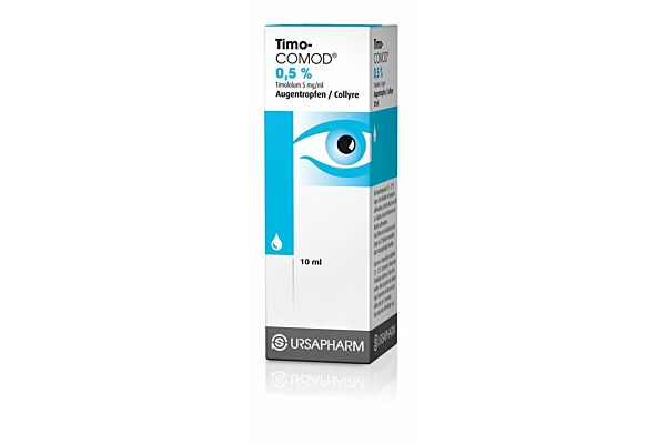 Timo-COMOD Gtt Opht 0.5 % Fl 10 ml