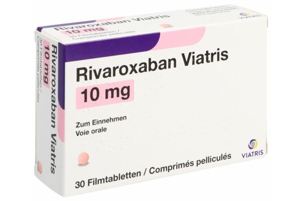 Rivaroxaban Viatris cpr pell 10 mg 30 pce