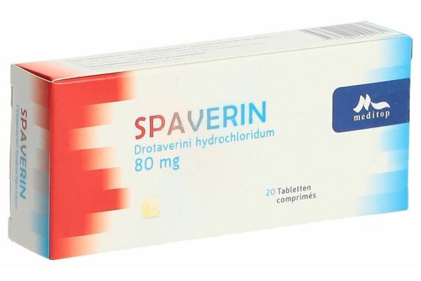 Spaverin Tabl 80 mg 20 Stk