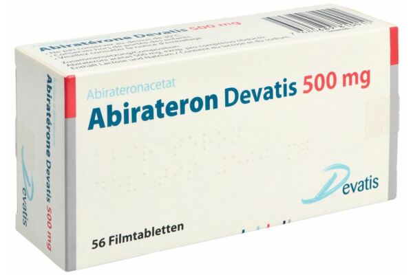 Abirateron Devatis Filmtabl 500 mg 56 Stk