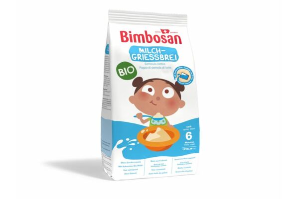 Bimbosan Bio semoule lactée sach 300 g