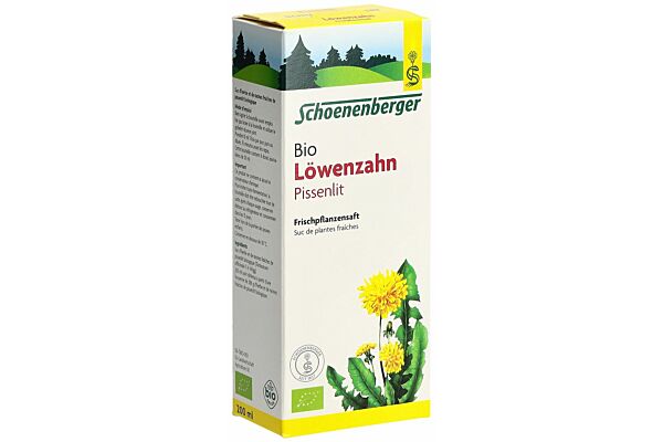 Schoenenberger Löwenzahn Frischpflanzensaft Bio Fl 200 ml