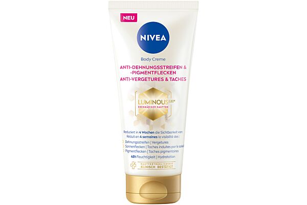 Nivea Luminous Body Creme Anti-Dehnungsstreifen & -Pigmentflecken 200 ml