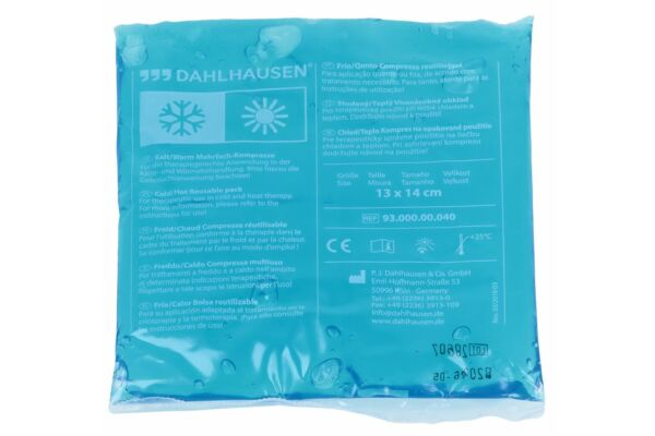 Dahlhausen compresses froides/chaudes 13x14cm mini 10 pce