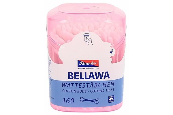 BELLAWA Wattestäbchen Runddose 160 Stk