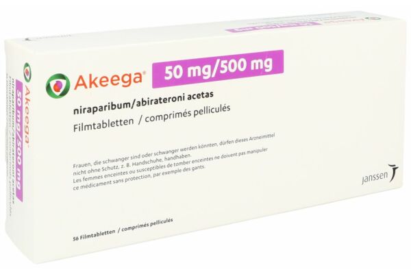 AKEEGA Filmtabl 50mg/500mg 56 Stk