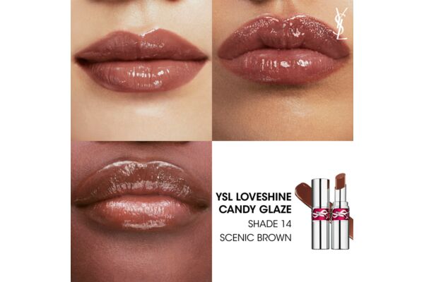 Yves Saint Laurent Rouge Volupte Candy Glaze Lipgloss 14 3.2 g