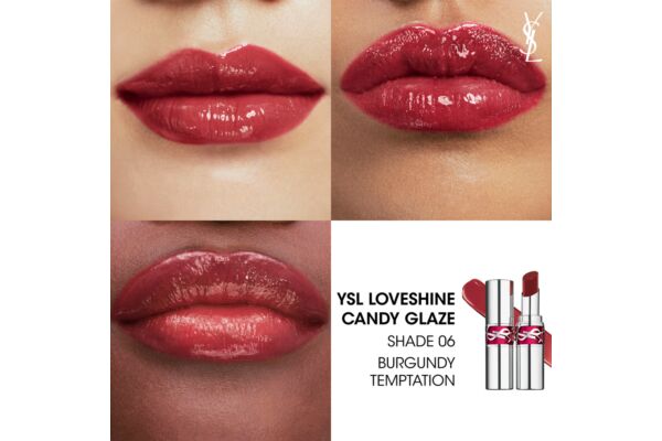 Yves Saint Laurent Rouge Volupte Candy Glaze Lipgloss 6 3.2 g