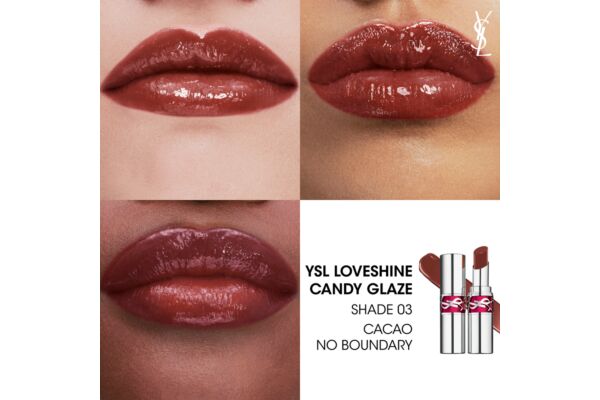 Yves Saint Laurent Rouge Volupte Candy Glaze Lipgloss 3 3.2 g