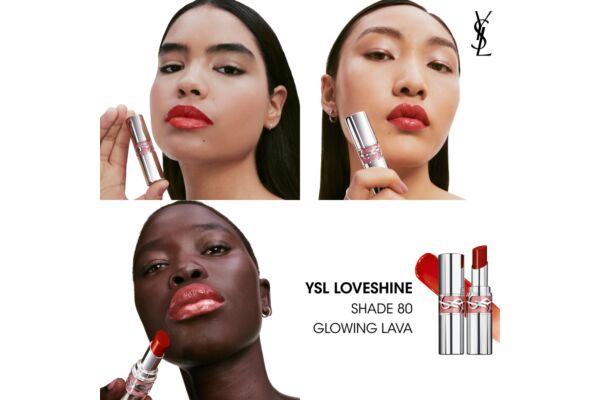 Yves Saint Laurent Loveshine Rouge Volupte Shine Lippenstift 80 3.2 g