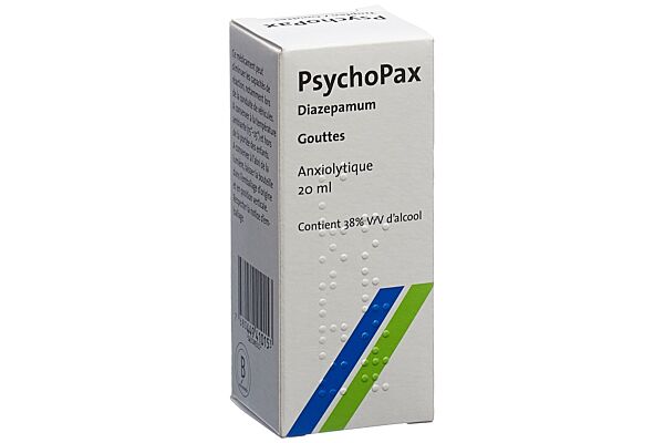 Psychopax gouttes 12.5 mg/ml 20 ml