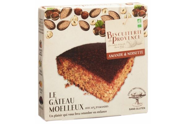 BISCUITERIE DE PROVENCE Weicher Kuchen Haselnuss glutenfrei Bio 225 g