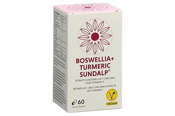 sundalp Boswellia+Turmeric caps 60 pce