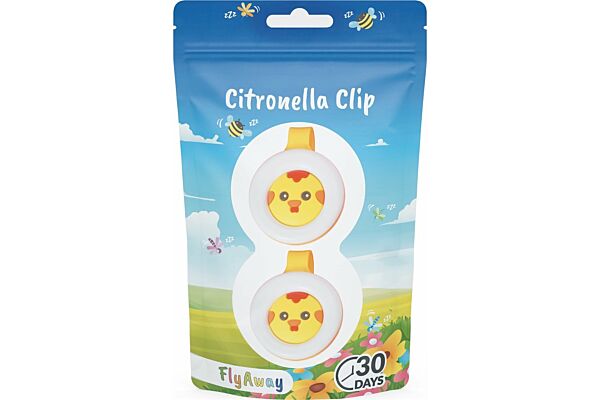 FLYAWAY Citronella-Clip Chick Duopack Btl 2 Stk