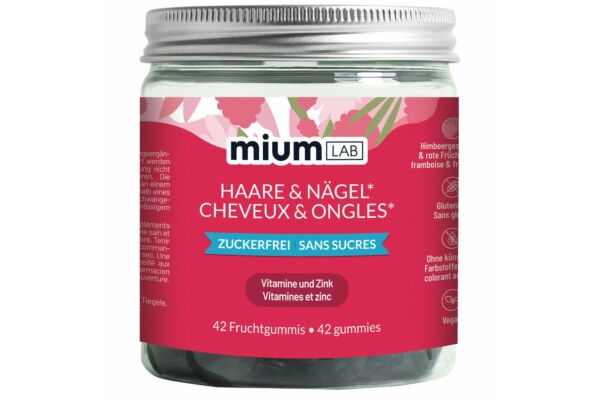 MiumLab Gummies Haare und Nägel Ds 42 Stk