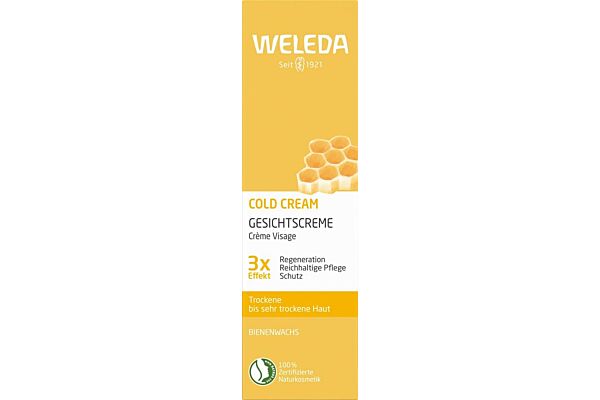 Weleda Coldcream crème visage tb 30 ml