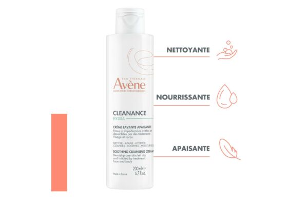 Avene Cleanance HYDRA Reinigungscreme beruhigend Disp 200 ml