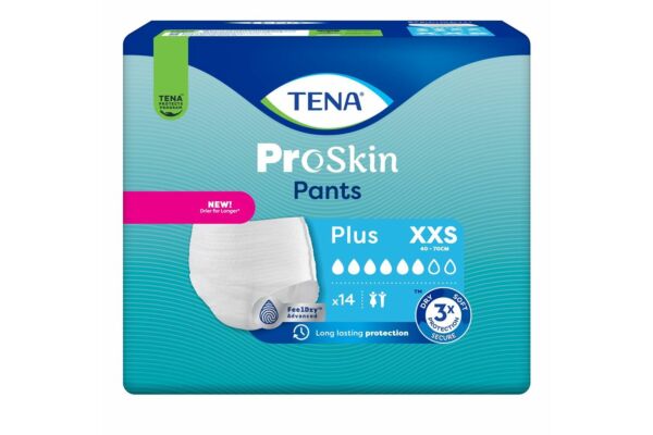 TENA Pants Plus XXS 40-70cm 14 Stk