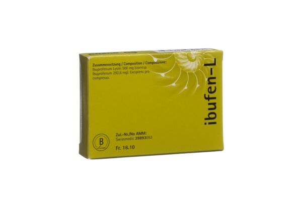 Ibufen-L Tabl 500 mg 20 Stk