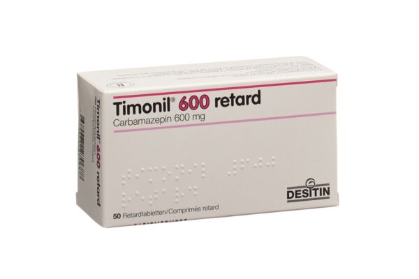 Timonil retard cpr ret 600 mg 50 pce