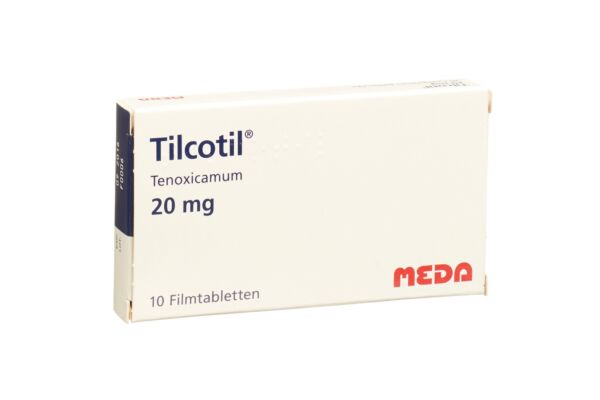 Tilcotil cpr pell 20 mg 10 pce