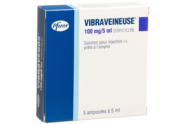 Vibravenoes sol inj 100 mg/5ml 5 amp 5 ml