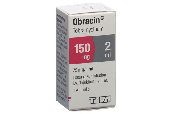 Obracin sol inj 150 mg/2ml flac 2 ml