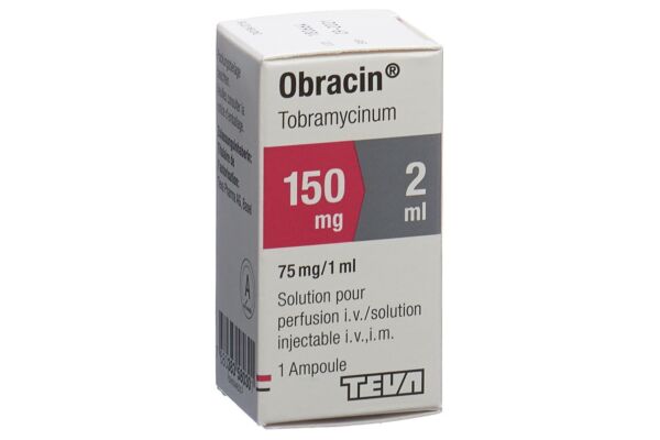 Obracin sol inj 150 mg/2ml flac 2 ml