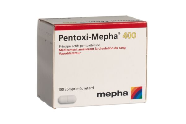 Pentoxi-Mepha cpr ret 400 mg 100 pce