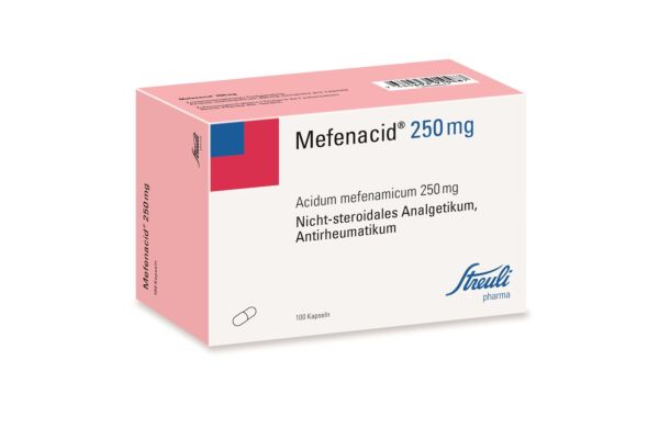 Méfénacide caps 250 mg 100 pce