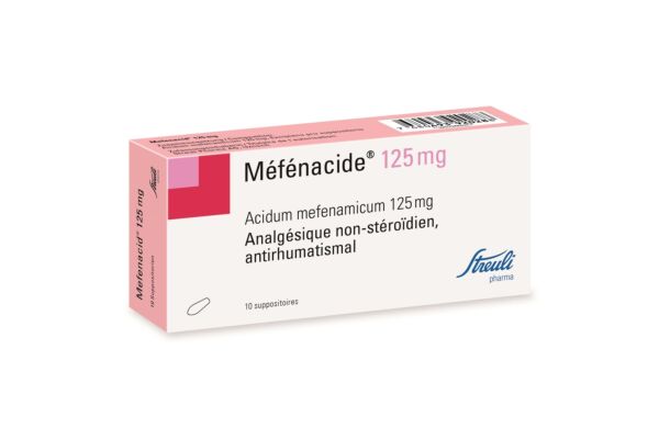 Mefenacid Supp 125 mg 10 Stk