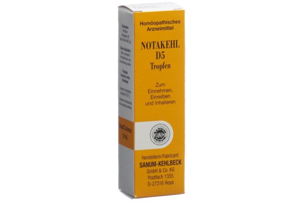 Notakehl Tropfen D 5 Fl 10 ml